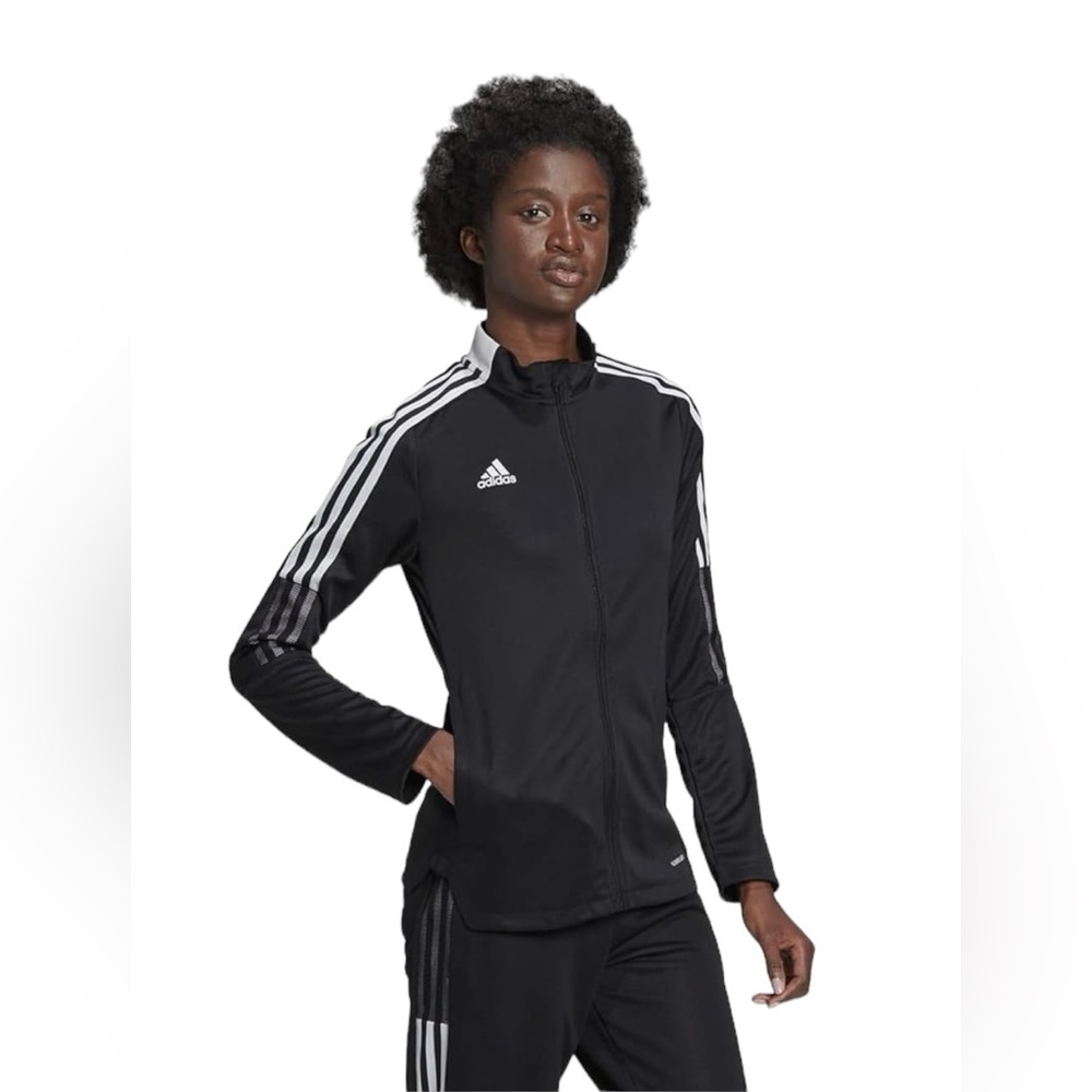 Womens Adidas Tino 21 Aeroready Warm up Track‎ Jacket Medium
